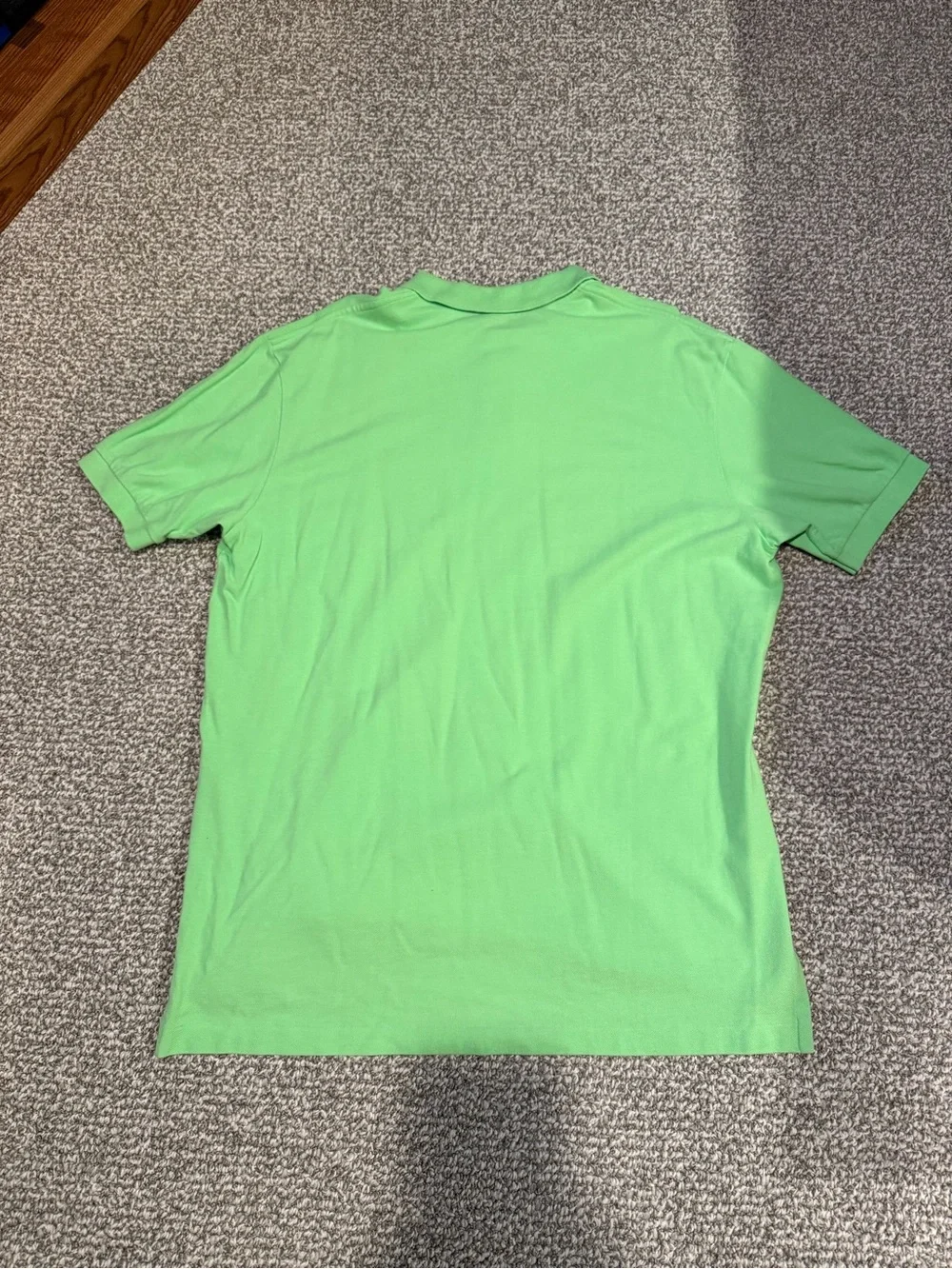 Vintage Lime Green Polo Ralph Lauren Collared Shirt